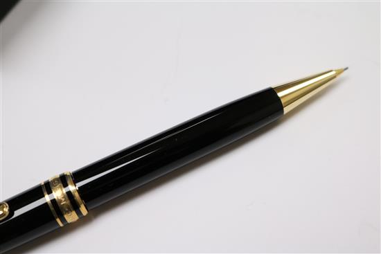 Two Montblanc Meisterstuck mechanical pencils, mint, in original boxes (2)